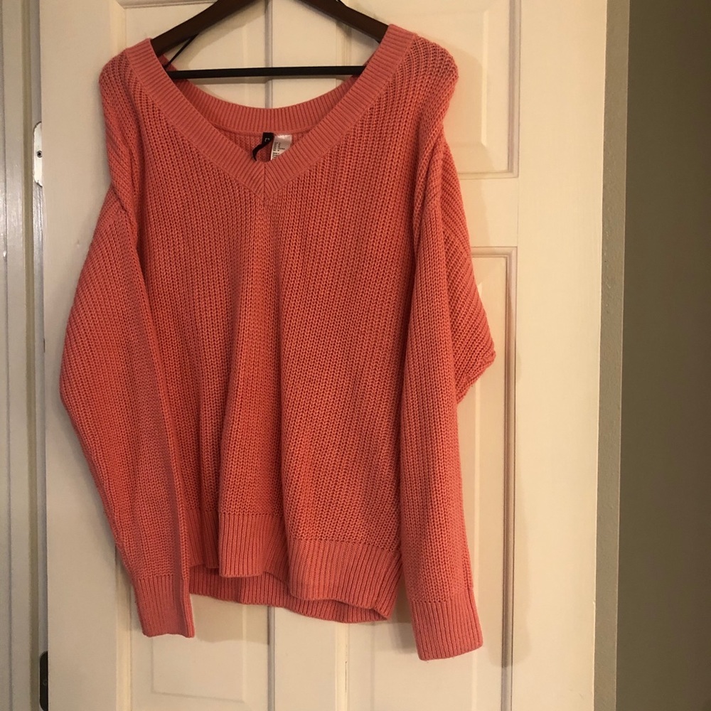 V-neck sweater